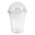eGreen Flexy-Glass Recyclable Domed Lids For Pint Glasses With Hole 95mm (1000 pack) - Image 2