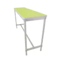 Gopak Enviro Indoor Bright Green Rectangle Poseur Table 1200mm - Image 2