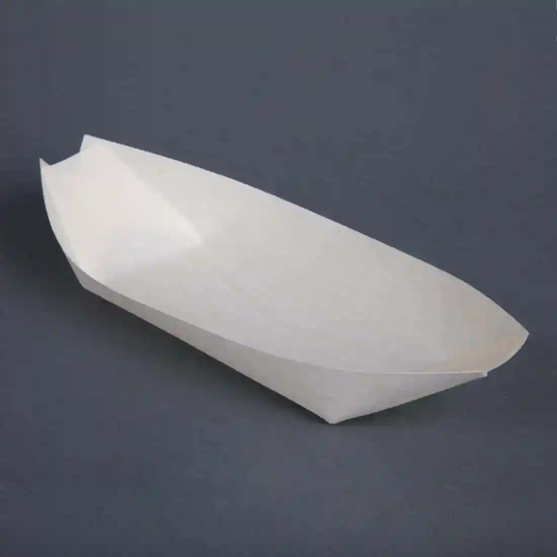 Fiesta Compostable Wooden Sushi Boats Large 250mm (Pack of 100) - Image 1