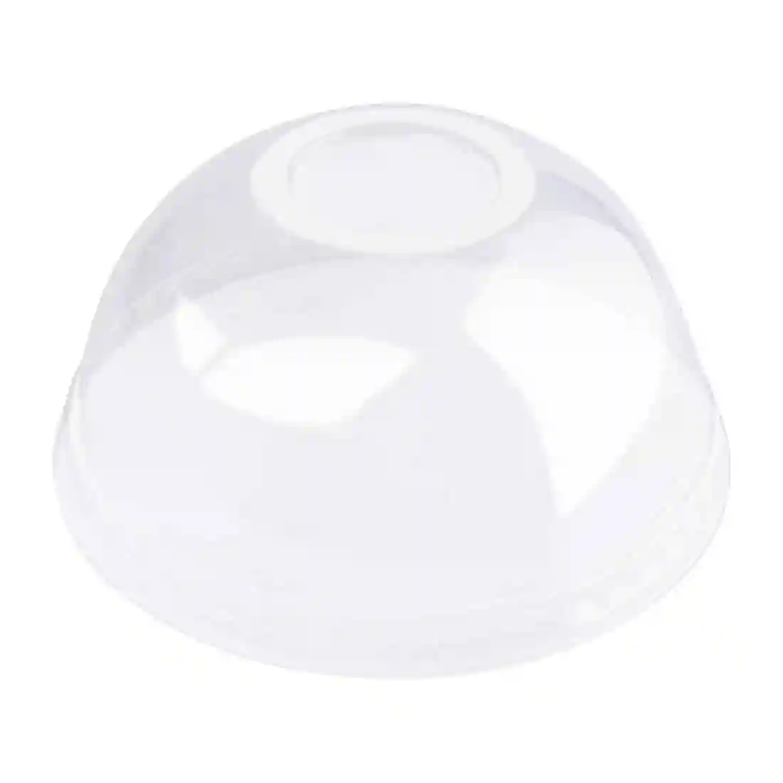 Fiesta Compostable PLA Cold Cup Domed Lids 12oz / 16oz / 20oz (Pack of 1000) - Image 3