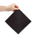 Fiesta Recyclable Dinner Napkin Black 40x40cm 2ply 1/4 Fold (Pack of 2000) - Image 3
