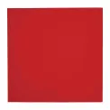Fiesta Recyclable Dinner Napkin Red 40x40cm 3ply 1/4 Fold (Pack of 1000) - Image 1