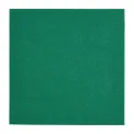 Fiesta Recyclable Dinner Napkin Dark Green 40x40cm 3ply 1/4 Fold (Pack of 1000) - Image 1