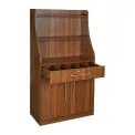 Waiter Station Walnut Finish - Image 1