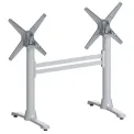 FLAT Auto Adjust ST22 EP Double Dining Table Base FlipTop - Image 1
