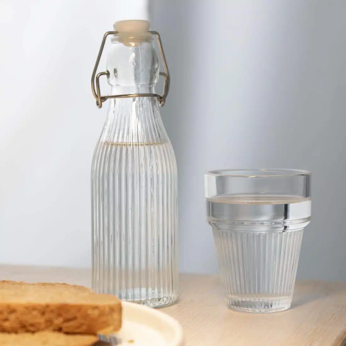 Olympia Ridged Stacking Tumblers 150ml (6 pack) - Image 5