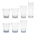 Olympia Kristallon Polycarbonate Stacking Hi-ball Tumblers - Clear 420ml (6 Pack) - Image 4
