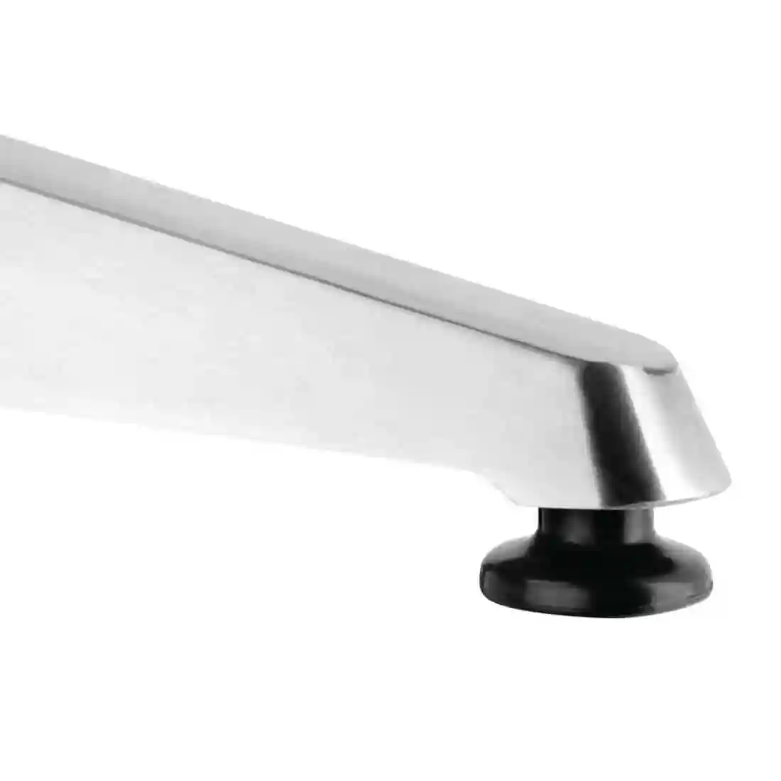 Bolero Steel and Aluminium Square Bistro Table 600mm - Image 5