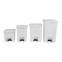 Rubbermaid Step-On Pedal Bin White 87Ltr - Image 2