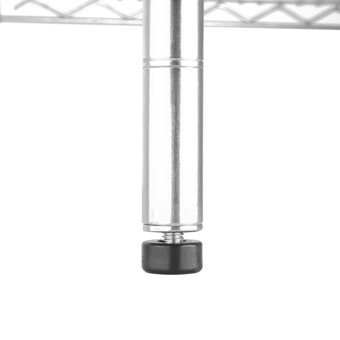 Vogue 4 Tier Wire Shelving Kit 1525x460mm