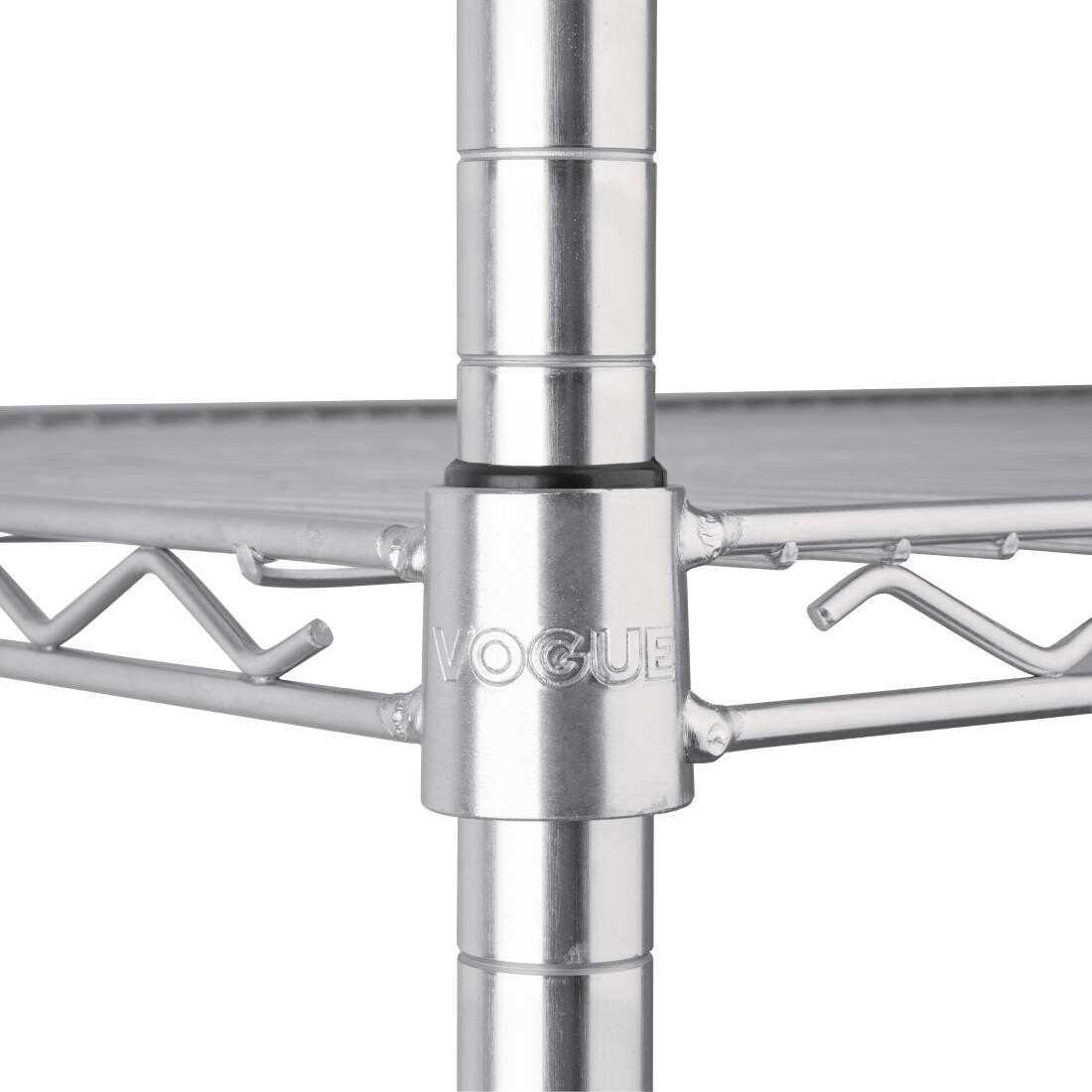 Vogue 4 Tier Wire Shelving Kit 1220x610mm
