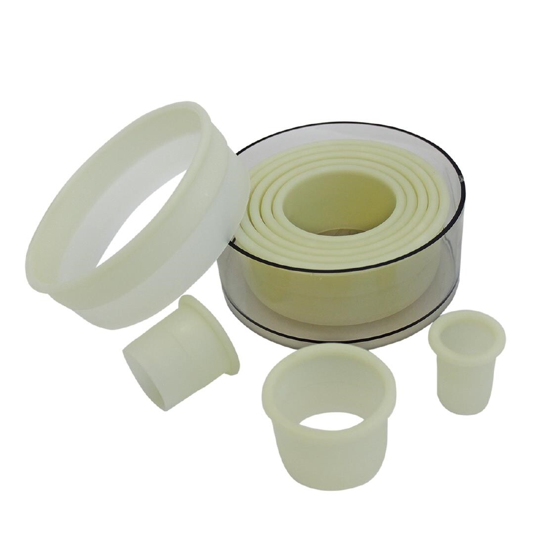 Schneider Plain Round Pastry Cutters Set of 9