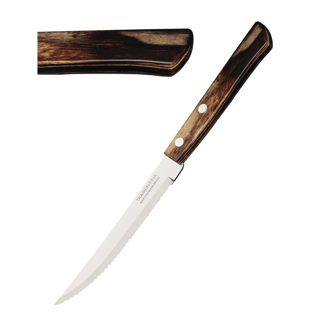 Tramontina Classic Steak and Pizza Knives (6 Pack) - Image 1