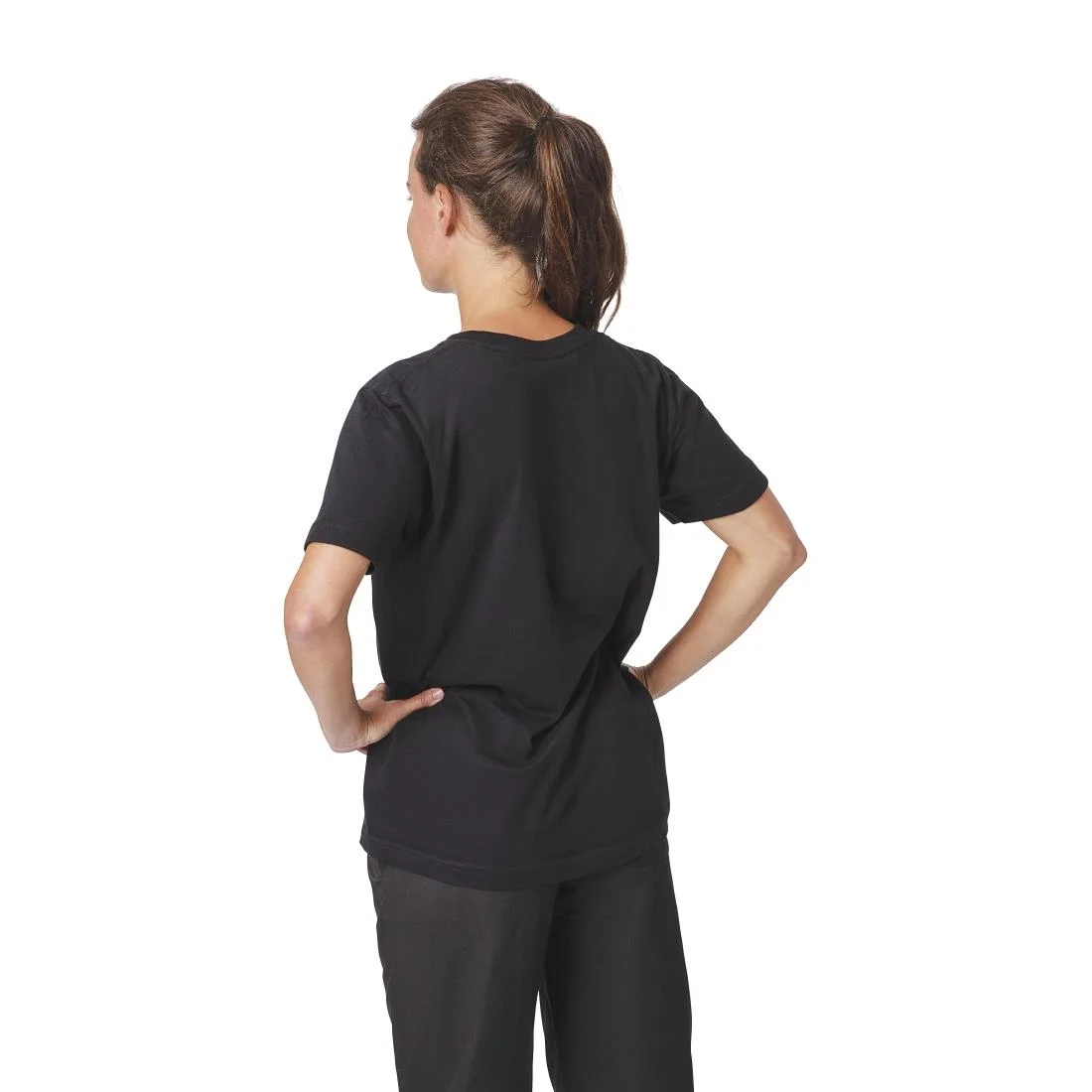 Unisex Chef T-Shirt Black - Image 7