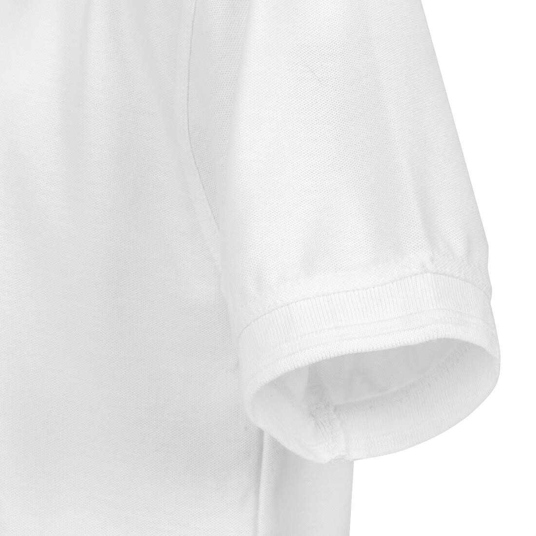 Unisex Polo Shirt White L