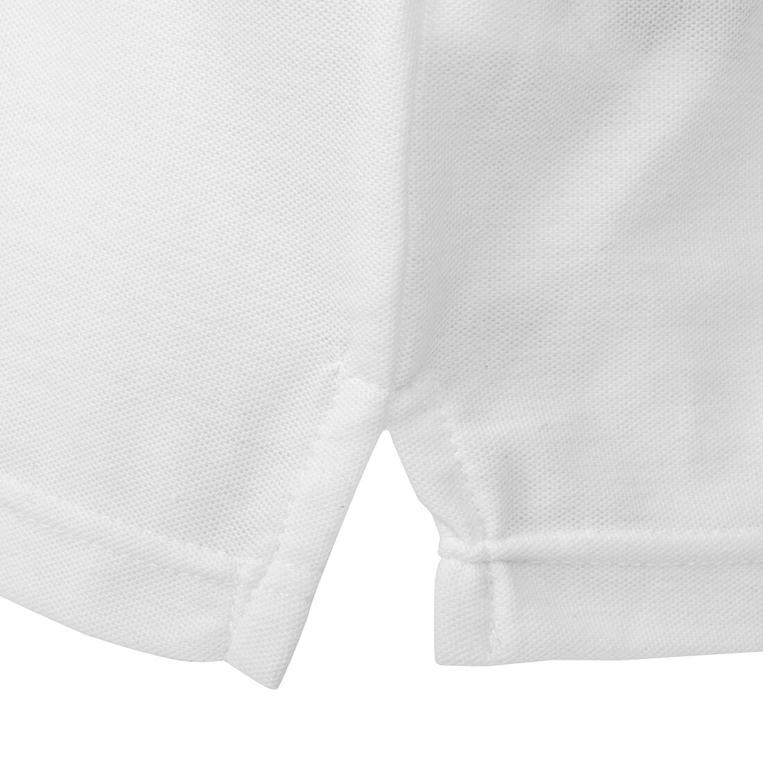 Unisex Polo Shirt White L