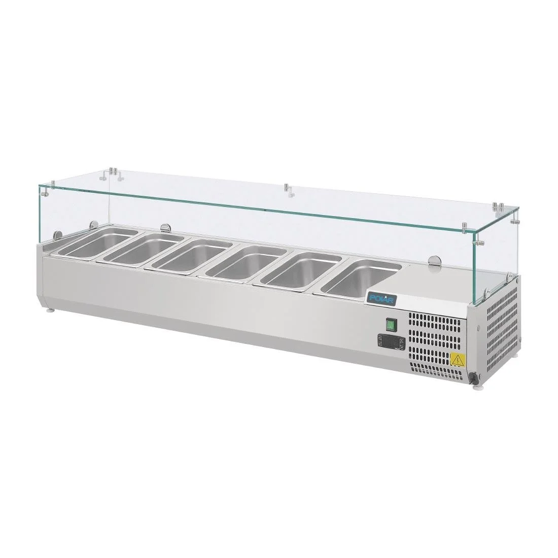 Polar G-Series Countertop Prep Fridge 6x 1/4GN - Image 3