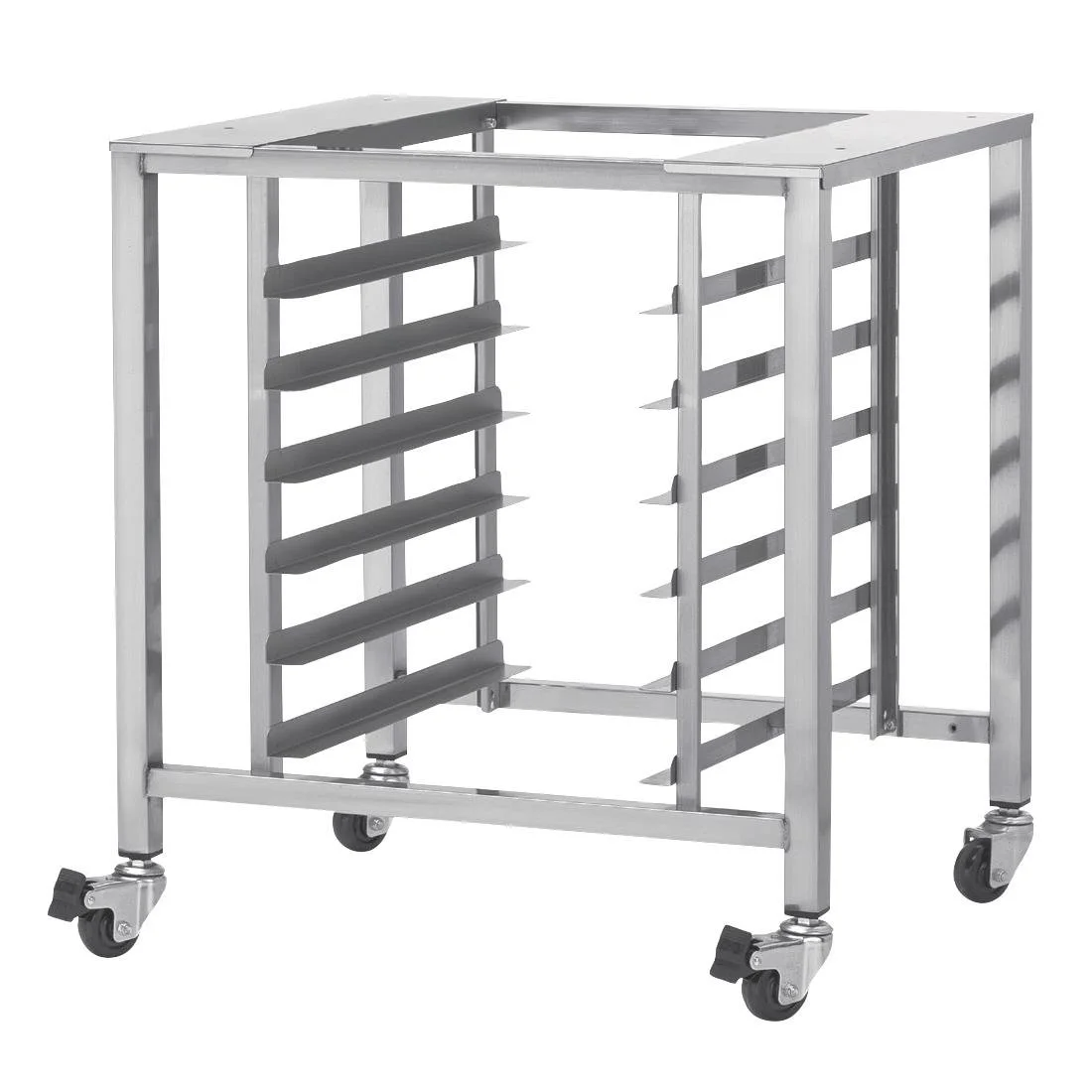 TurboFan Stainless Steel Stand with Castors and Swivel Lock SK2731U - Image 1