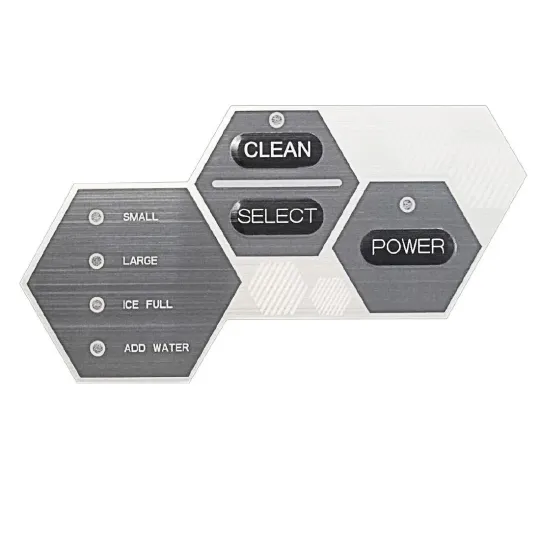 Nisbets Essentials Control Panel Sticker