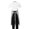 Whites Butchers Stripe Bib Apron Grey/White - Image 5