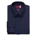 Brook Taverner Mens Long Sleeve Navy Rapino Shirt - Image 1