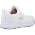 Skechers Slip Resistant Squad Myton Trainers White - Image 2