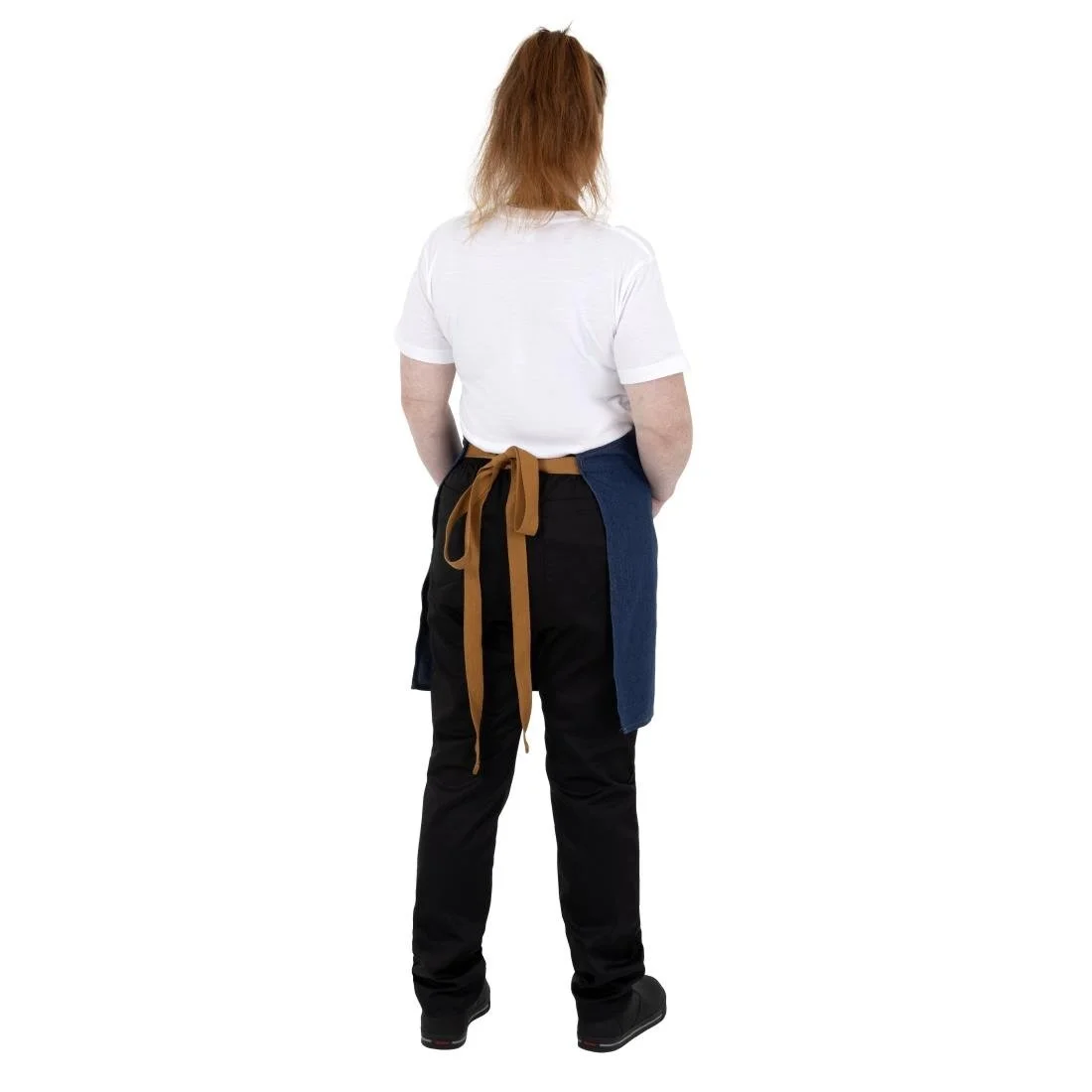 Southside Denim Short Bib Apron Blue - Image 11