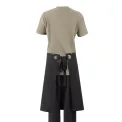 Southside Cotton Canvas Bistro Apron Black - Image 9