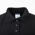 Ladies Polo Shirt Black - Image 6