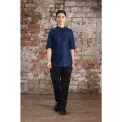 Southside NY Queens Womens Denim Lightweight Chef Shirt - Image 6