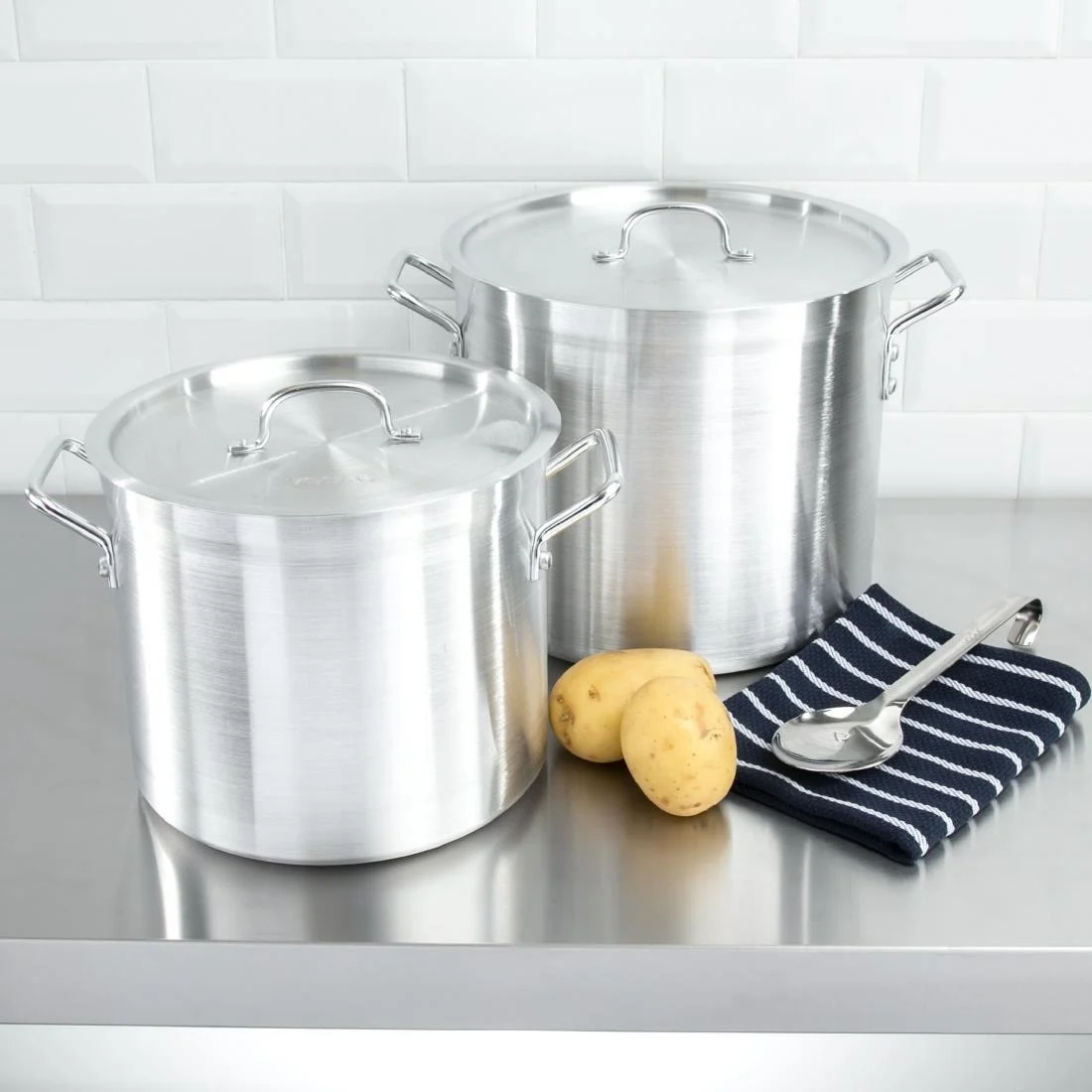 Vogue Stock Pot 37.8Ltr