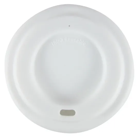 FSG Returnables Reusable Lids to Fit 250ml Cups White (420 Pack)