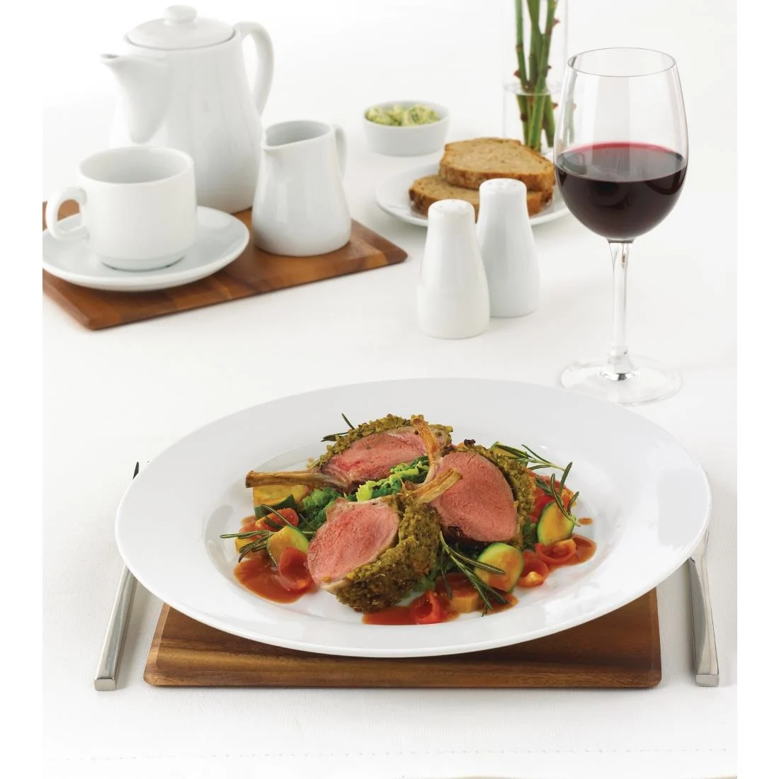 Lumina Fine China Stacking Cup 200ml