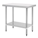 Vogue Stainless Steel Chopping Board Table 900mm