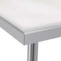 Vogue Stainless Steel Chopping Board Table 900mm