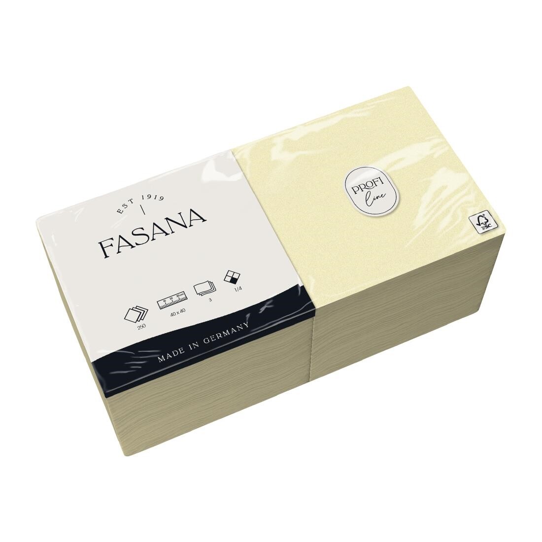 Fasana Dinner Napkin Cream 400mm