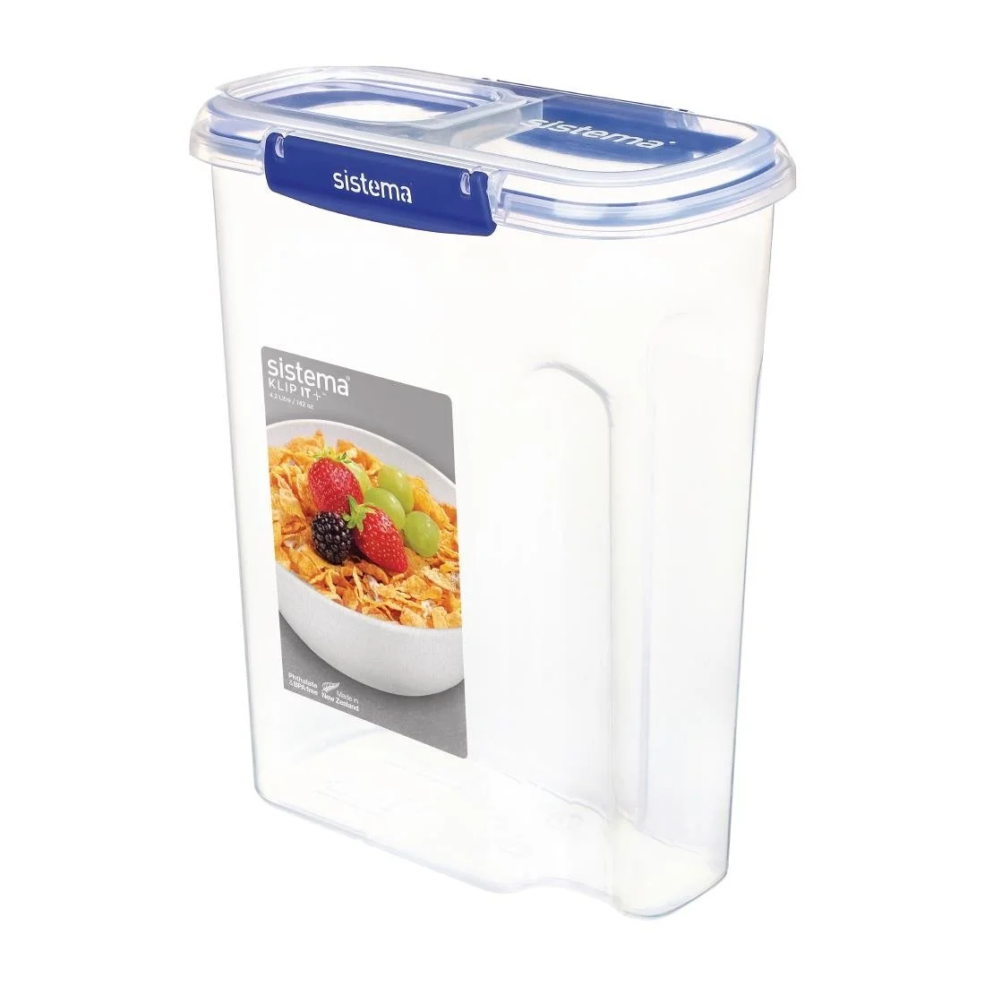 Sistema Klip It Plus 4.2Ltr Cereal Container - Image 1