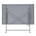 Bolero Perth Grey Pavement Style Folding Table Rectangular 1100x700mm - Image 7