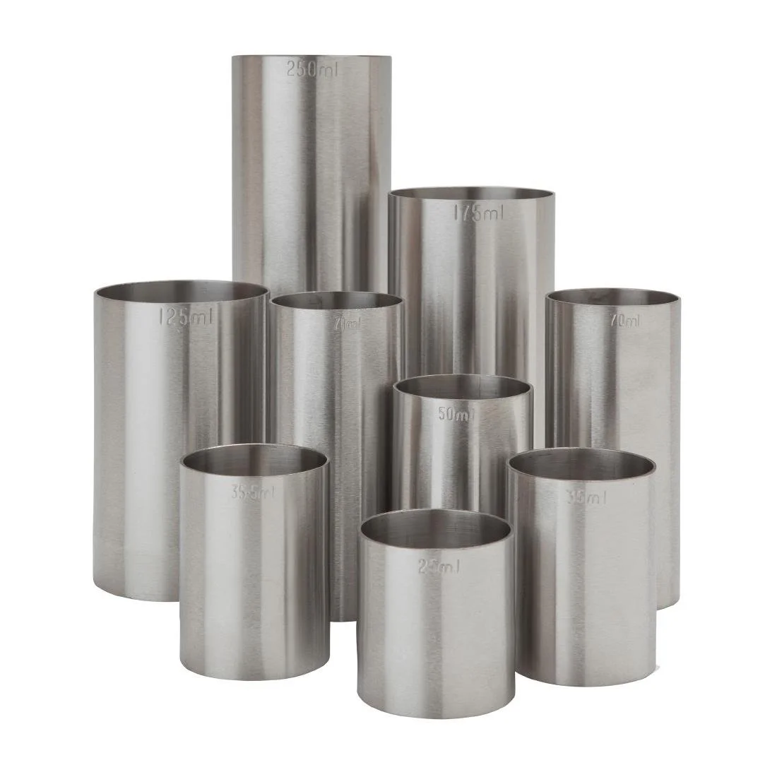 Beaumont Stainless Steel Thimble Measure 100ml - Image 3
