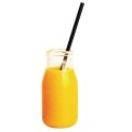 Olympia Glass Milk Bottle 200ml