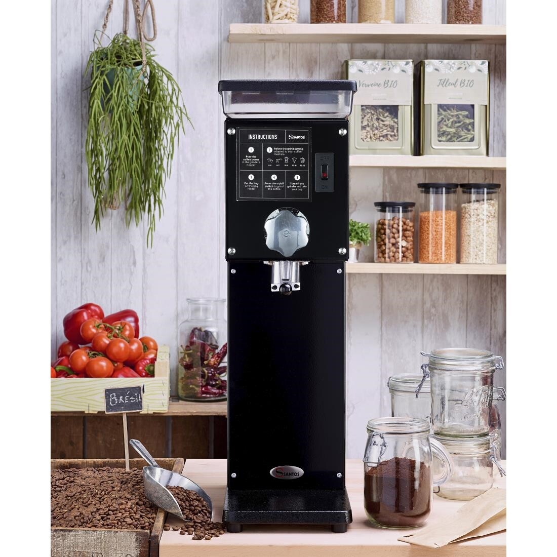 Santos Shop Coffee Grinder 43NA