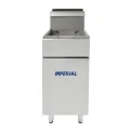 Imperial Propane Gas Single Tank Twin Basket Fryer IFS-40-OP