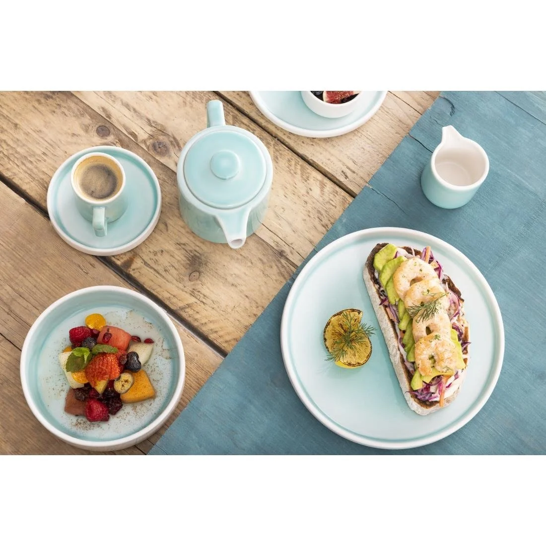 Olympia Fondant Cups Aqua 100ml (6 Pack) - Image 2