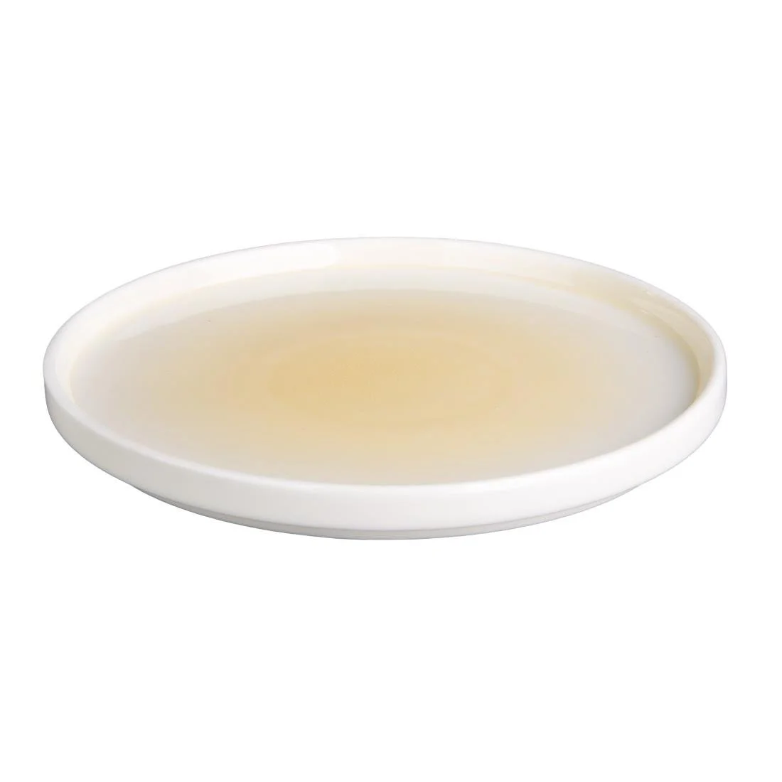 Olympia Fondant Plates Lemon 215mm (6 Pack) - Image 1