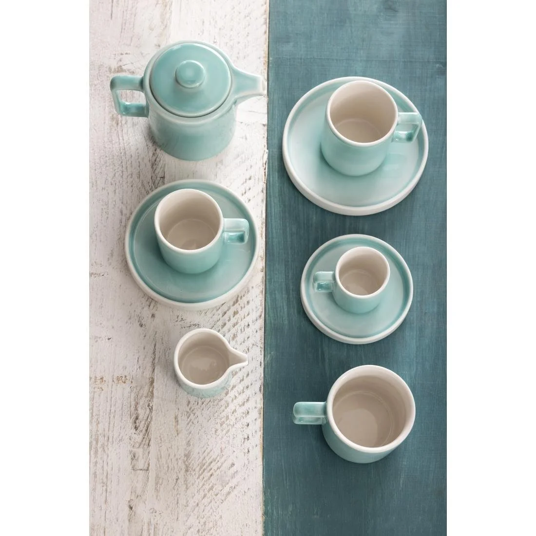 Olympia Fondant Saucers Mint 155mm (6 Pack) - Image 3