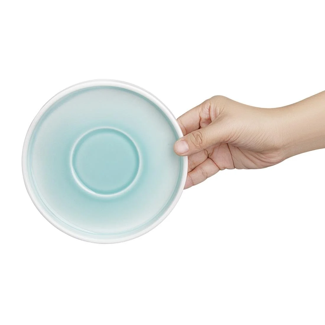 Olympia Fondant Saucers Mint 155mm (6 Pack) - Image 6