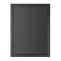 Olympia Wallboard Black Wooden Frame 600x800mm - Image 1