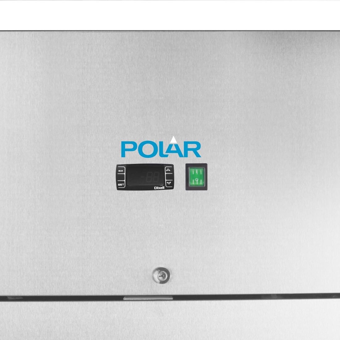 Polar Upright Stable Door Gastro Refrigerator 600Ltr