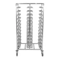 Matfer Bourgeat 24 Tray Cafeteria Trolley Grey - Image 1