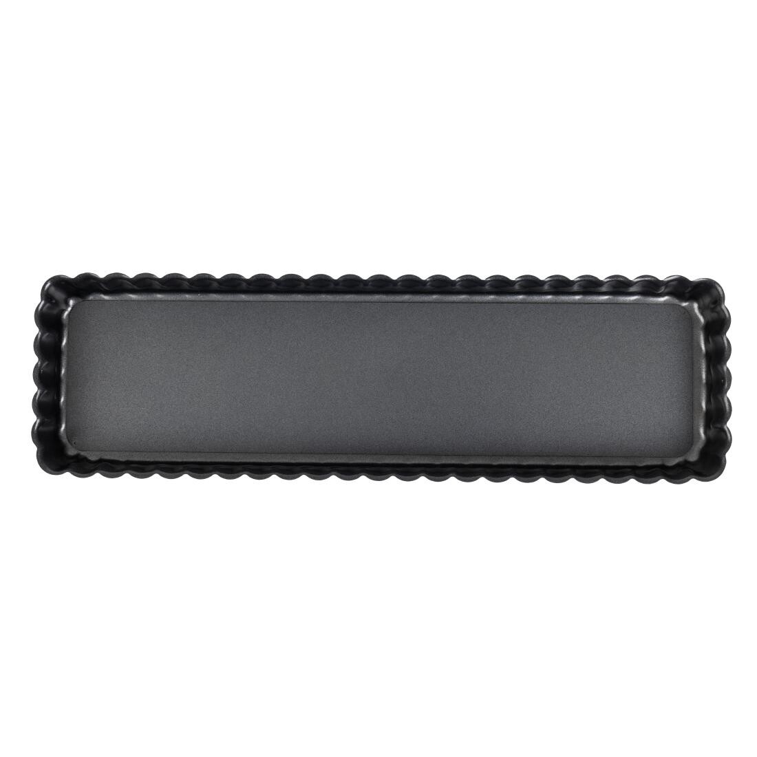 De Buyer Non-Stick Rectangular Tart Mould With Removable Base 36 cm